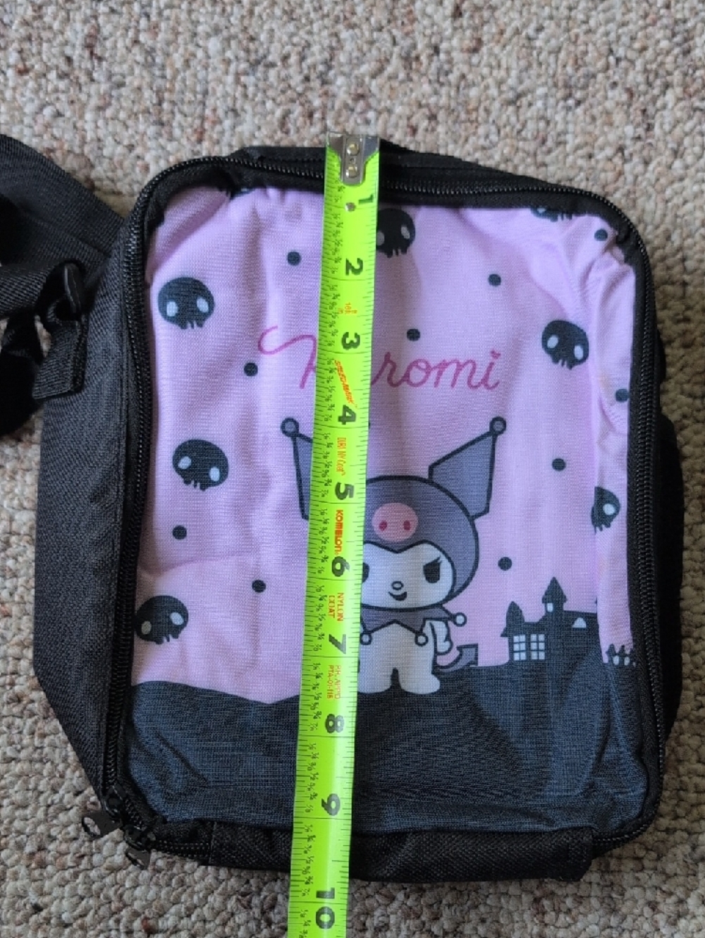 Kuromi Kids Backpack Set in Light Purple - Picture 10 of 13